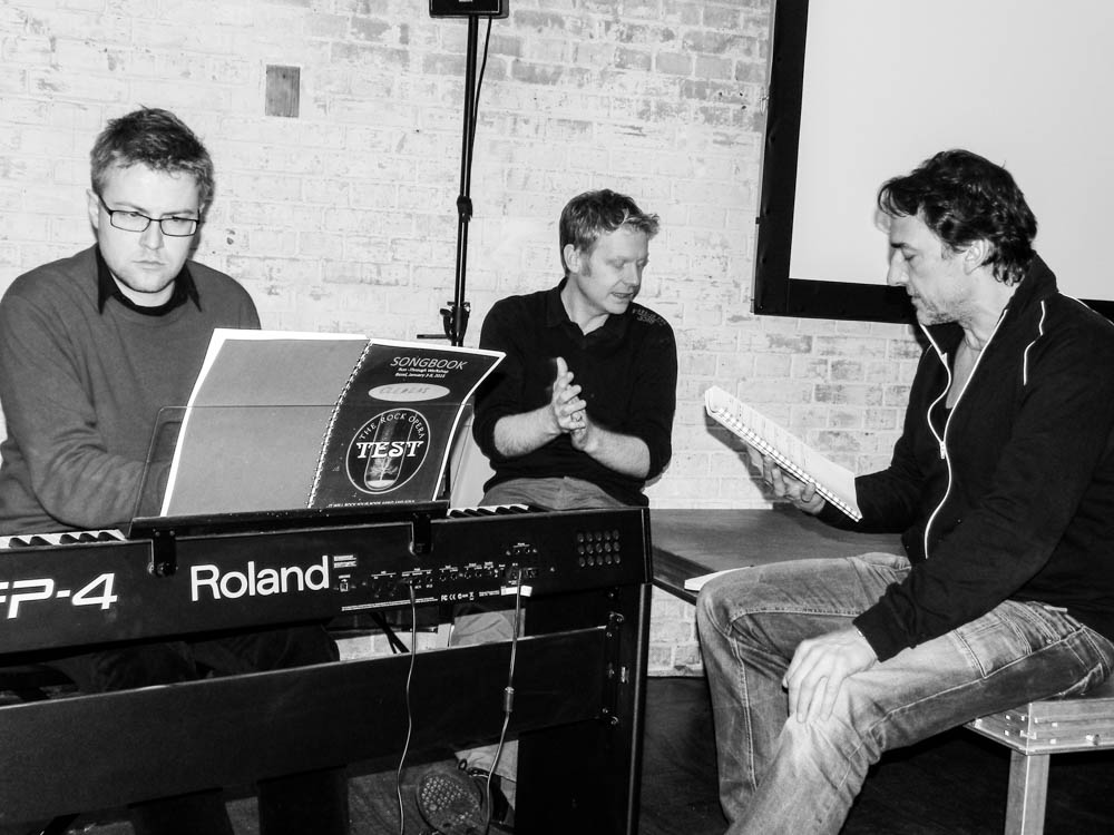 clemens, jakob, thorsten with test songbook